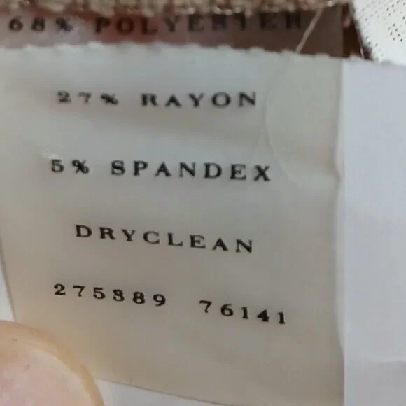 ANN TAYLOR Tan Wide Leg Dress Trousers - Picture 9 of 10